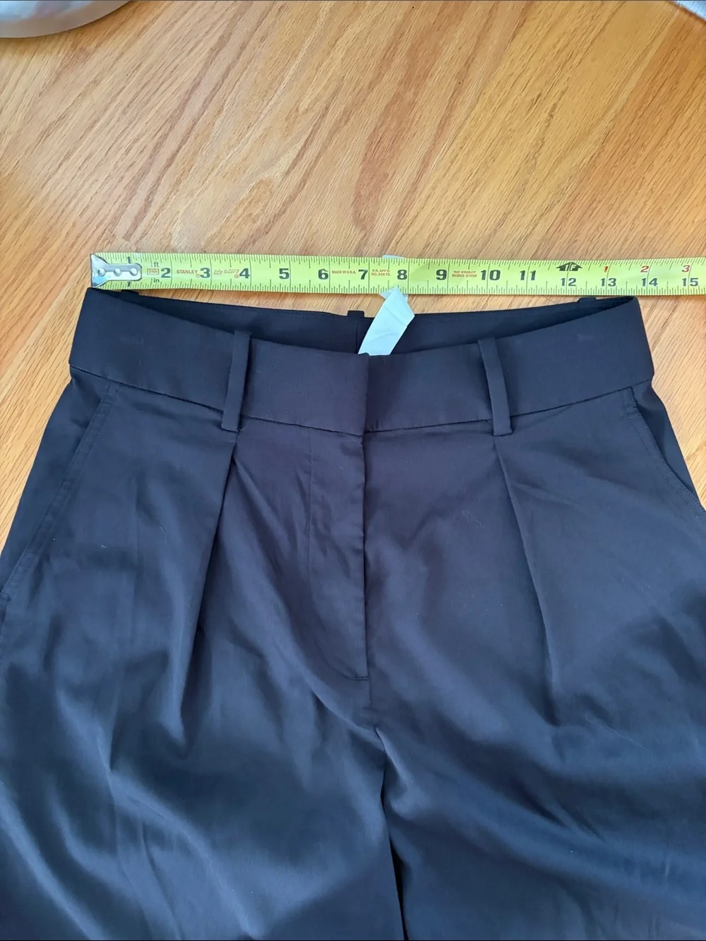 Lululemon Pleat-Front High-Rise Trouser *Regular in Black size 6 LW5GQ3S